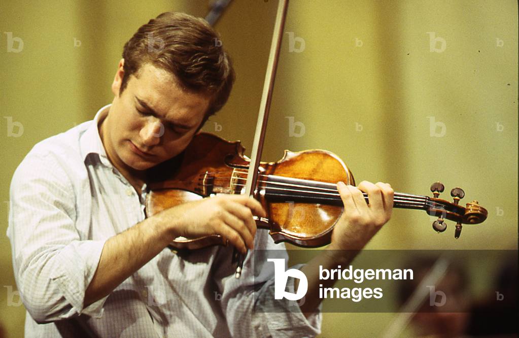 Renaud Capuçon - French violinist, November 2002. b. 1976 -