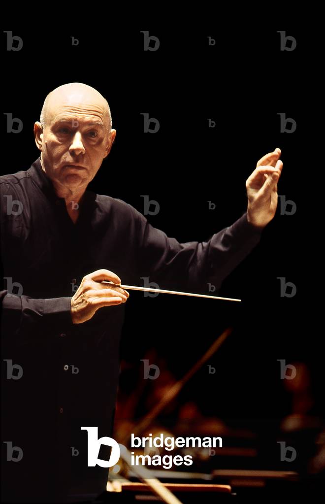 Christoph Eschenbach - German pianist and conductor born in 1940 - Paris 2002