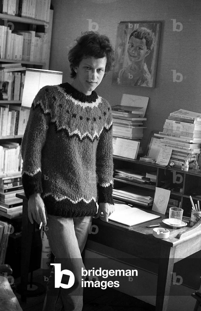 Philippe de la Genardière, 1983 (b/w photo)