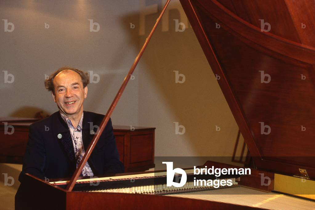 Paul Badura-Skoda (b. 1927), Austrian pianist, Paris, 1990