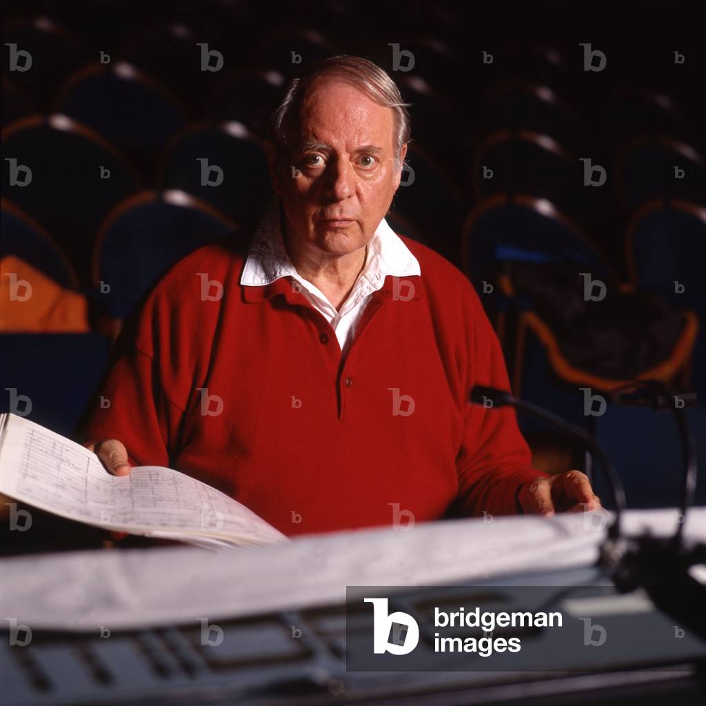 Karlheinz Stockhausen, Paris, France, 2002 (photo)