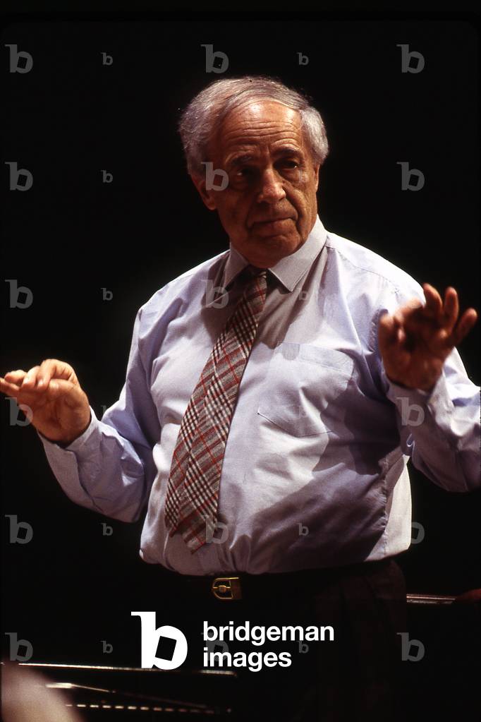 Pierre Boulez - portrait of the French conductor born in 1925 - Paris 1998