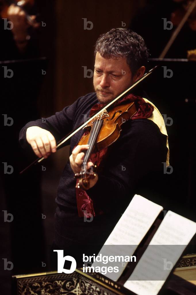 Fabio Biondi (b. 1964), Italian violinist, Paris 2003