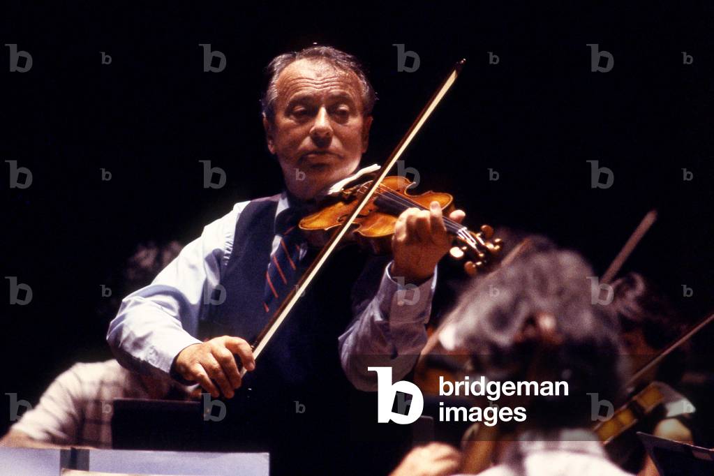 Henryk Szerynk - polish violonist - 1918 1988 - Paris 1985