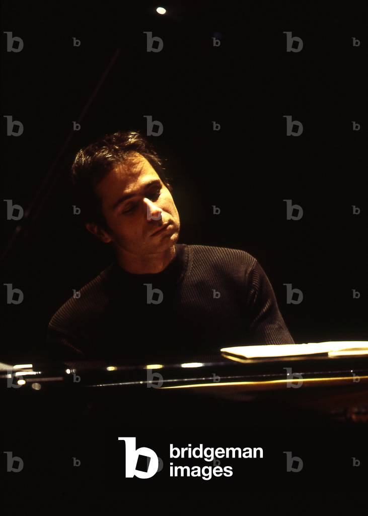 Piotr Anderszewski - portrait of the Polish pianist, b. 1969.