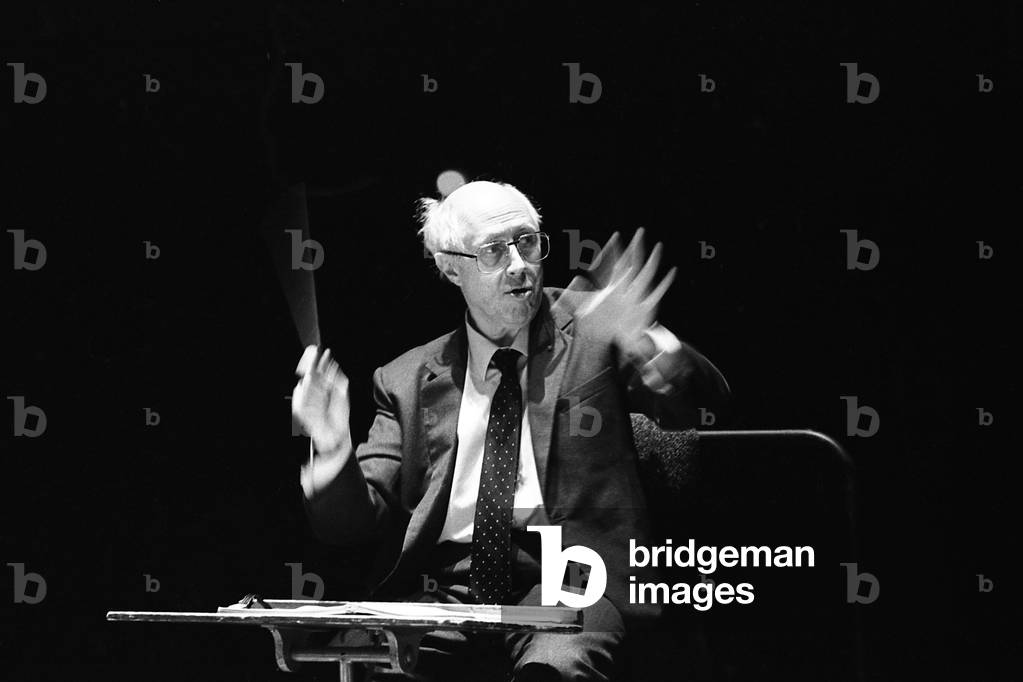 Mstislav Leopoldovich Rostropovich, 1985 (b/w photo)