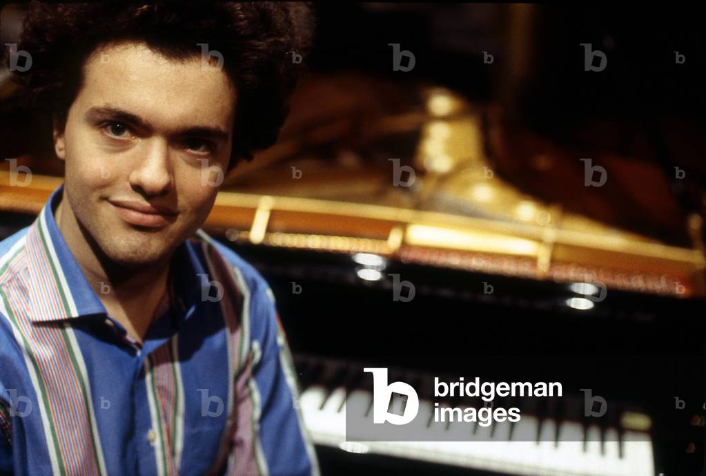 Evgeny Kissin - portrait of the Russian pianist in Paris, France, in 1999. b. 10 October 1971