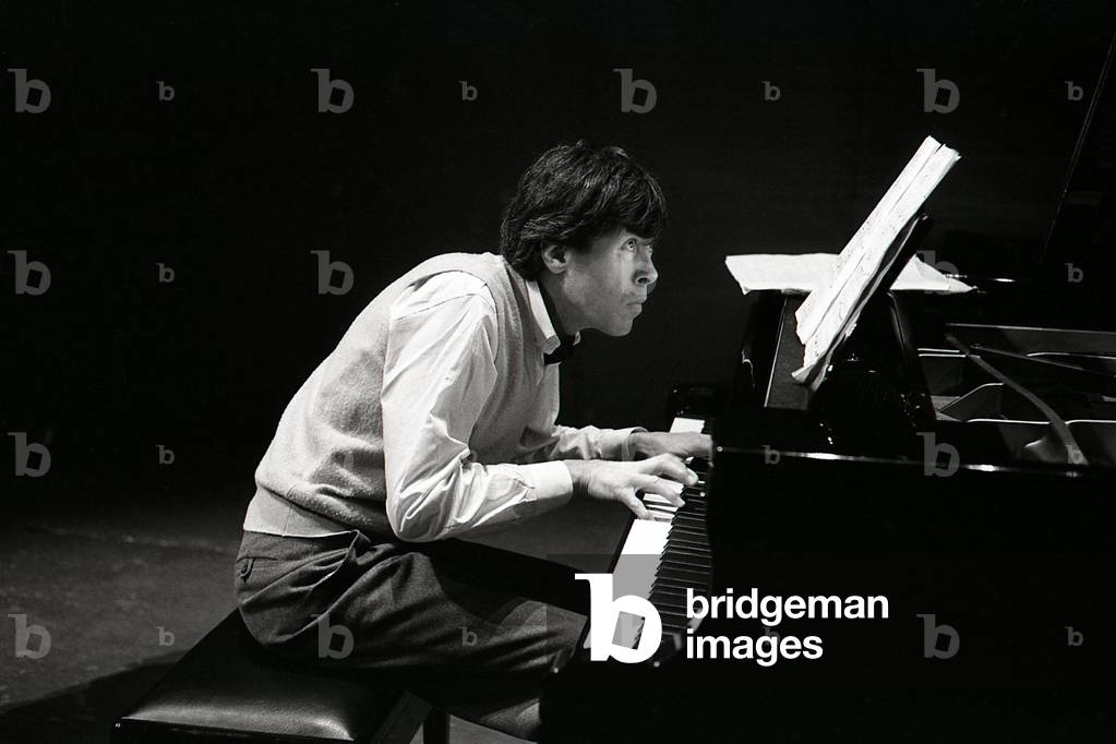 Christian Ivaldi, 1985 (b/w photo)