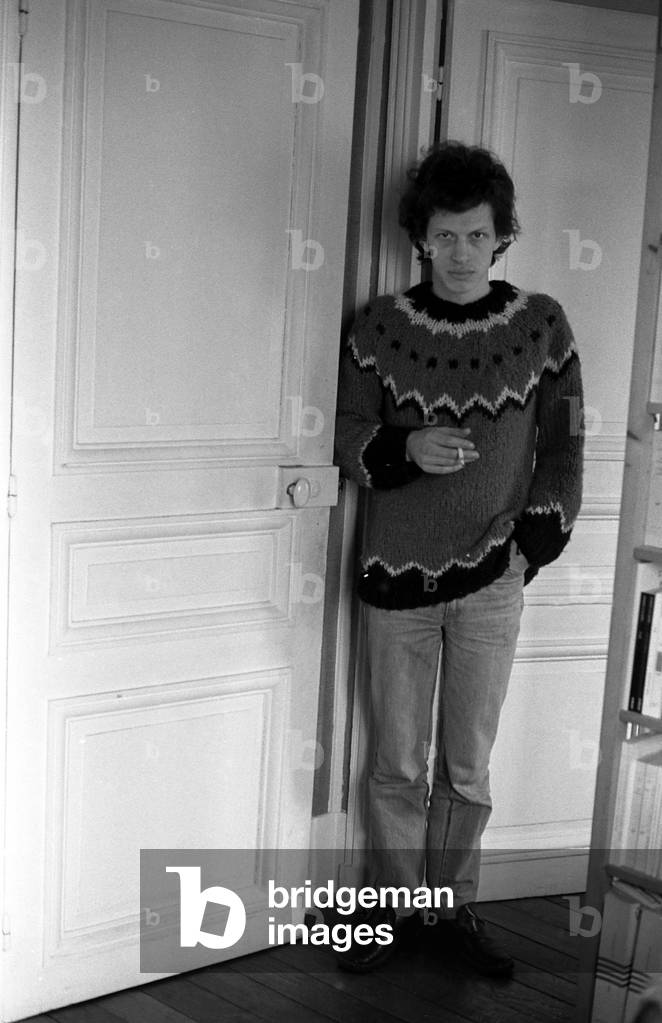 Philippe de la Genardière, 1983 (b/w photo)