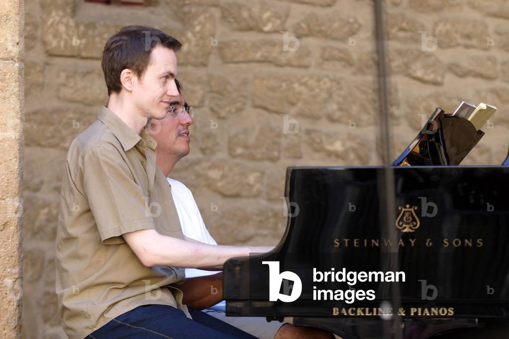 Alexandre Tharaud and Eric Lesage, 2007 (photo)
