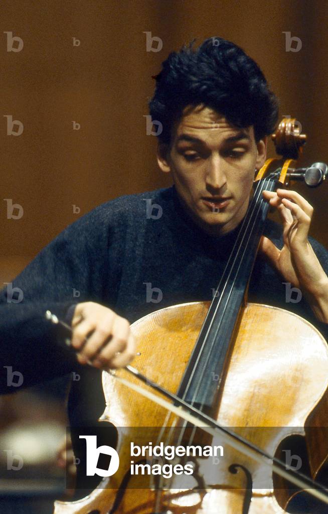 Stefan Sanderling - German cellist in Paris, February 2000.