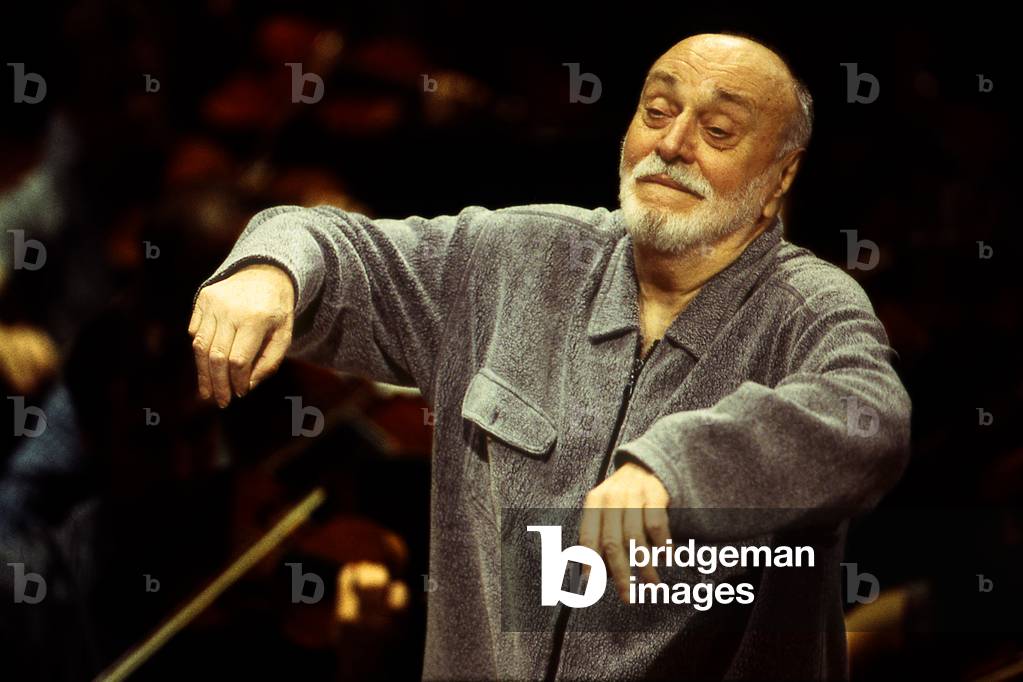 Kurt Masur - German conductor 1927Paris 2002