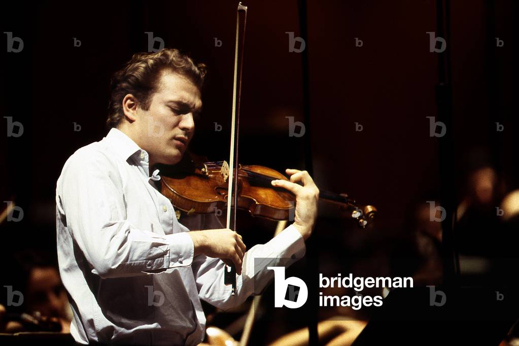 Renaud Capuçon (b. 1986), French violinist, Paris 1998
