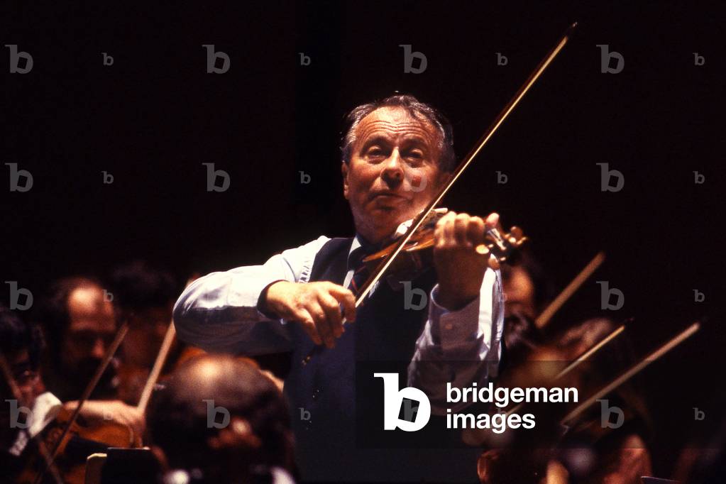 Henryk Szerynk - polish violonist - 1918 1988 - Paris 1985