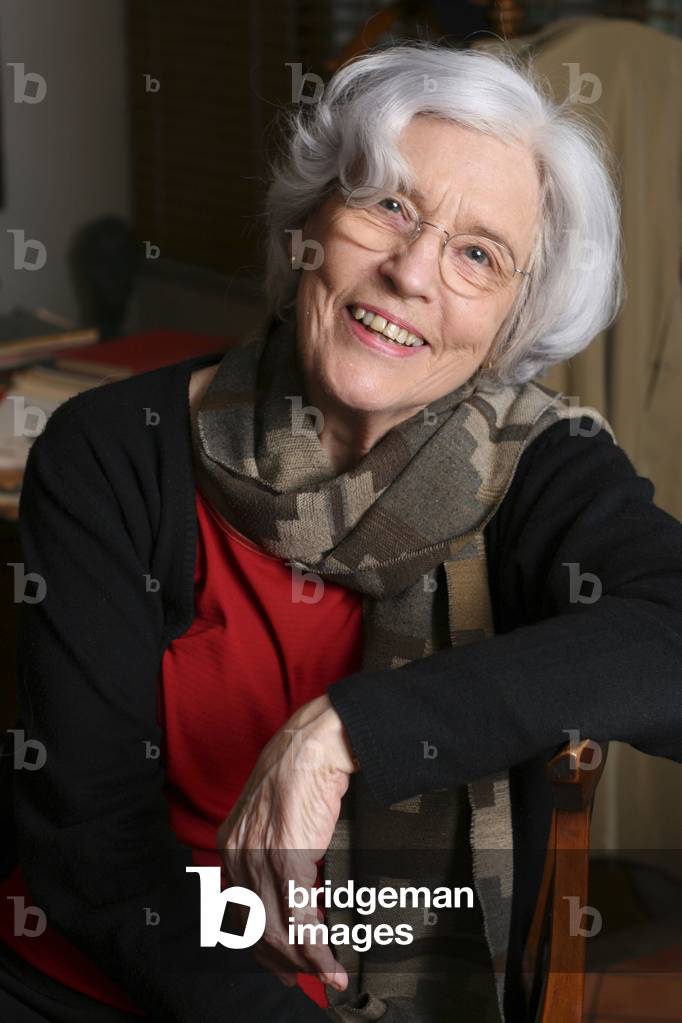 Betsy Jolas - French composer in her home in Paris, 2006. b. 5 August 1926 -