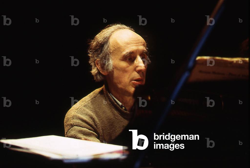 Pianist Bruno Canino (photo, 2001)