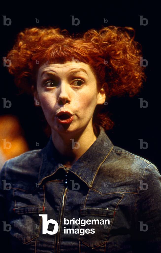 Patricia Petibon at the Theatre de la Ville, Paris, 2002. (photo)