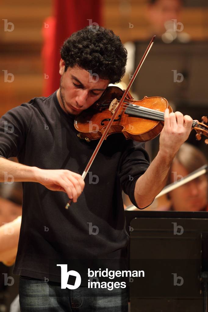 Sergey Khachatryan, Paris, January 2010. Armenian violinist, b. 1985.