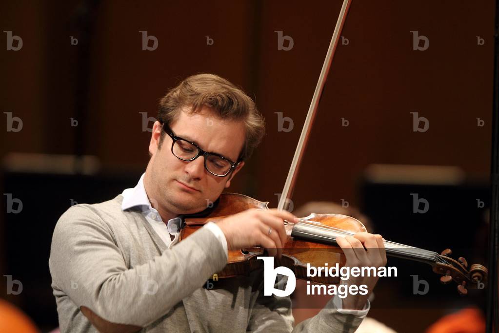 Renaud Capuacon - French violinist born in 1976 Paris 05 2010 - Ensemble Orchestral de Paris - Paris - Theatre des Champs Elysees