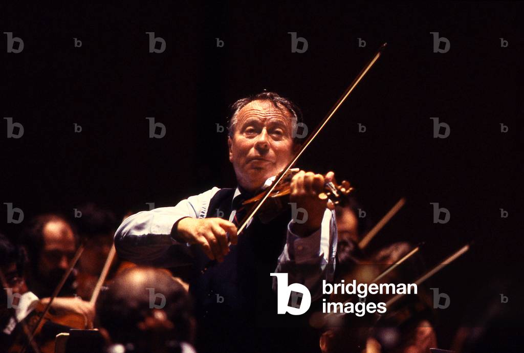Henryk Szeryng, Paris, France, 1986 (photo)