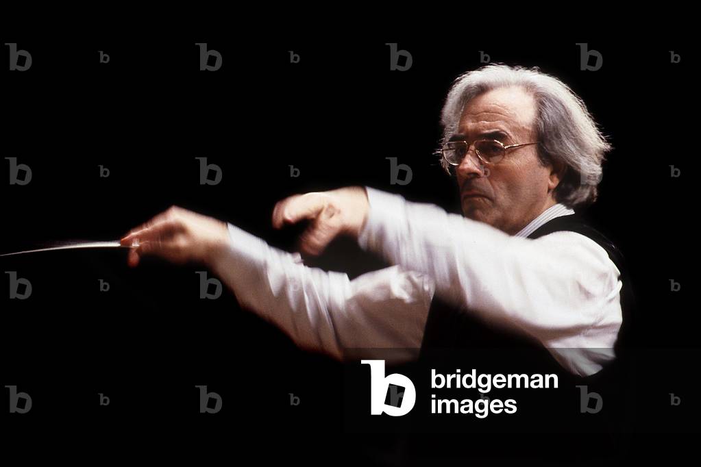 Jean-Claude Bernède (1935 - 1991), conductor and violinist, Paris, 1991