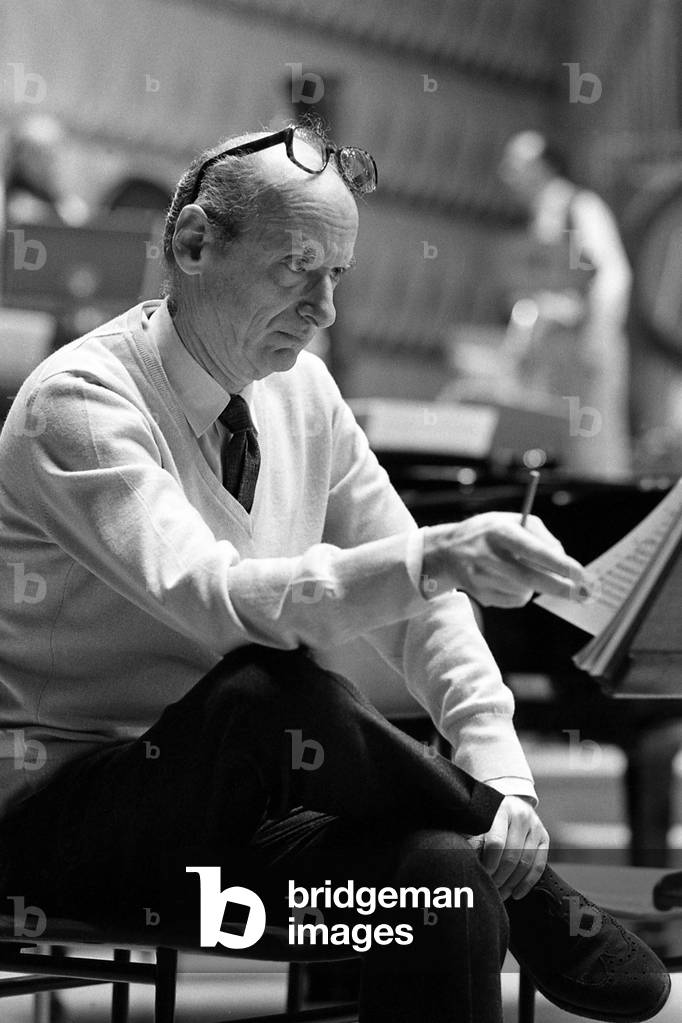 Serge Nigg, 1987 (b/w photo)