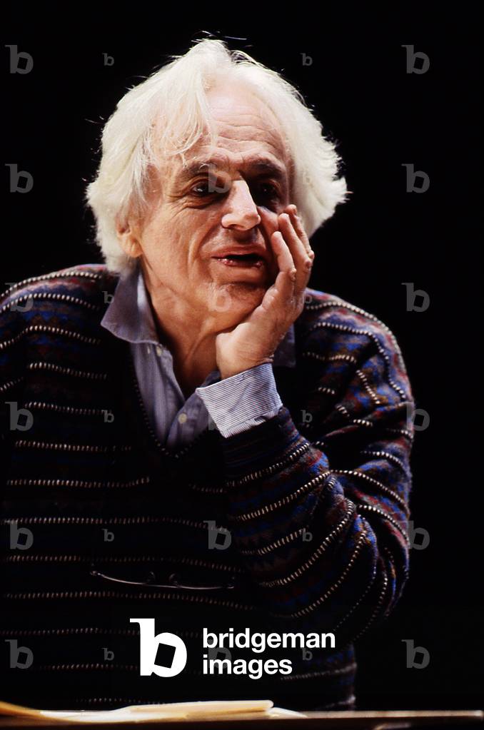György Sándor Ligeti - portrait of the Hungarian composer in Paris, France, in November 1994. 28 May 1923  12 June 2006.