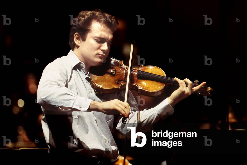 Renaud Capuçon (b. 1986), French violinist, Paris 1998