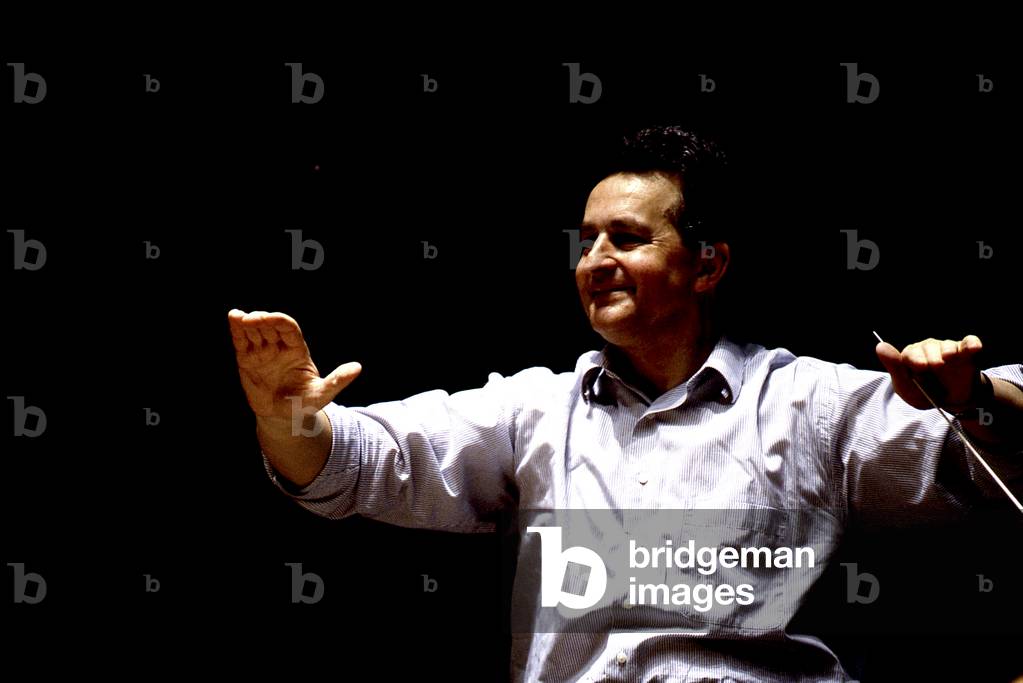 Bernhard Klee in 1991, Paris, France. German conductor b. 1936
