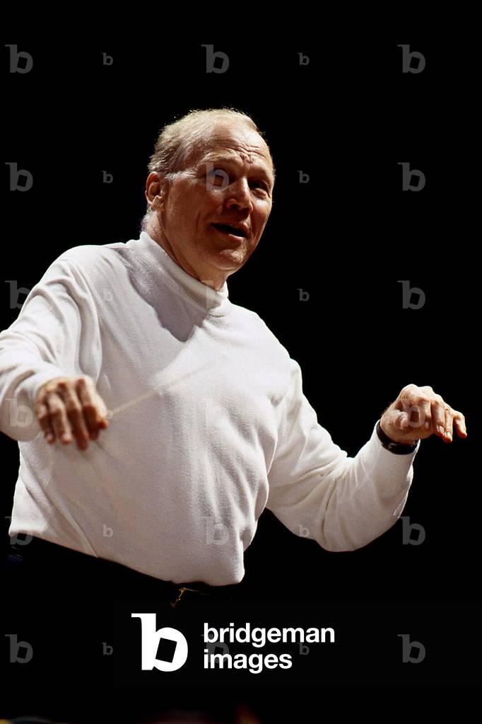 Georges Pretre French conductor born in 1924Paris 1995