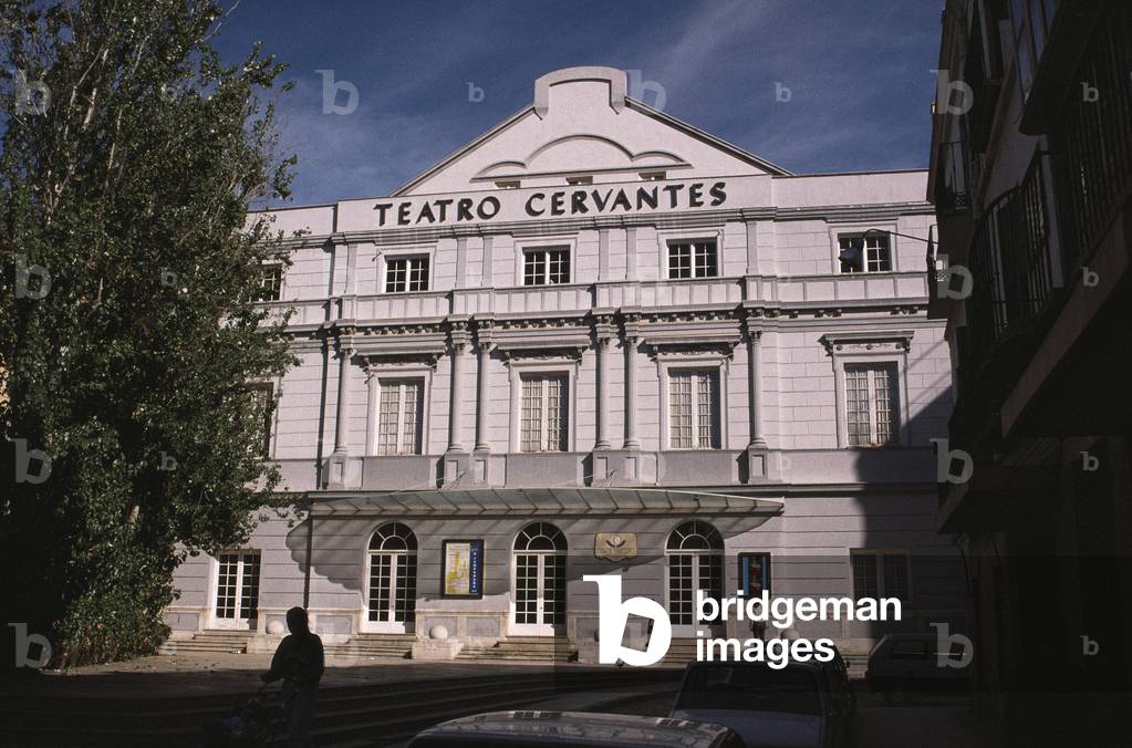 Málaga (Malaga) - the 'Teatro Cervantes' in the Andalusian port city, Spain.