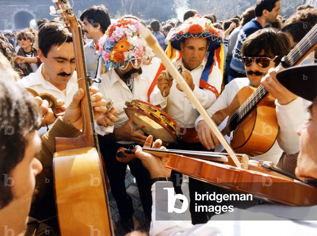 Musicians at  Malaga