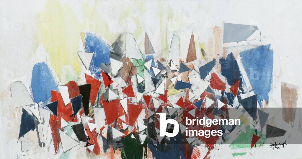 Battle One, 1992 (oil on canvas)