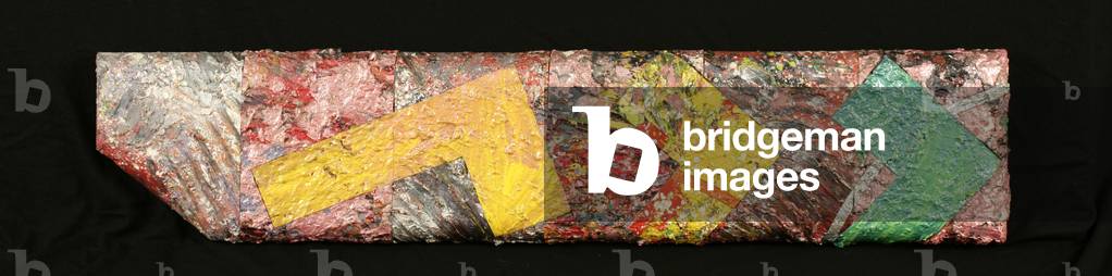 Frieze, 1983 (acrylic on nine canvases)