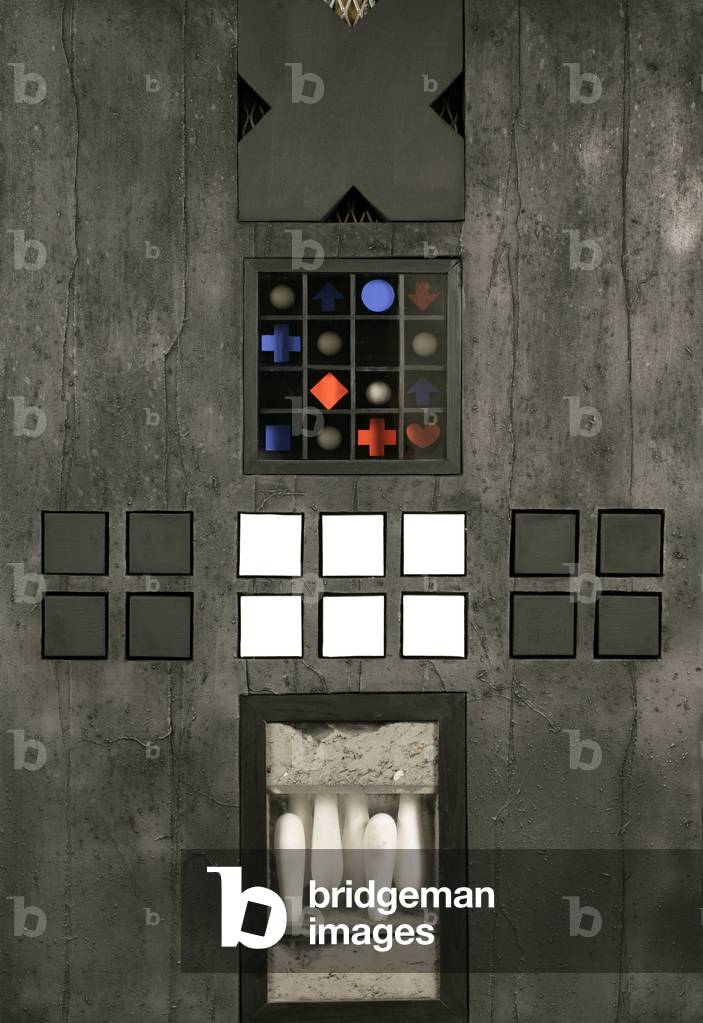 Urban Renewal, 1995 (wood & mixed media)