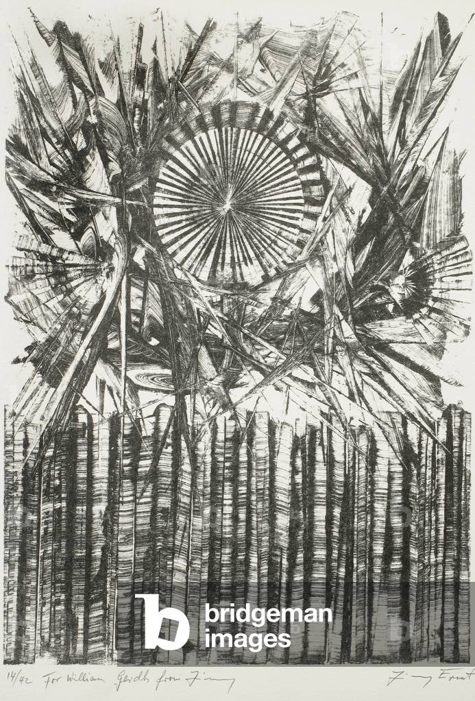 Untitled - Abstract composition (etching)