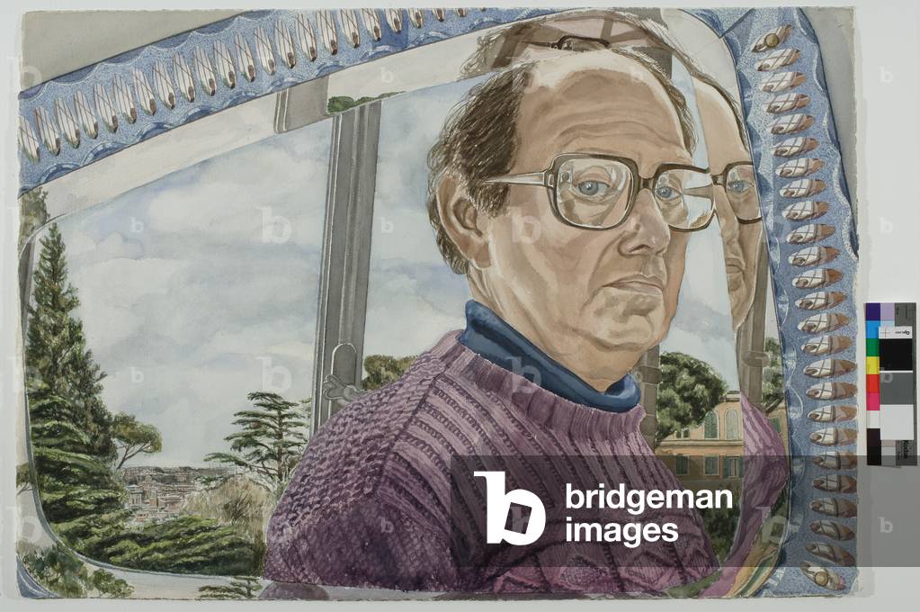 Self-Portrait, 1982 (w/c on white wove paper)