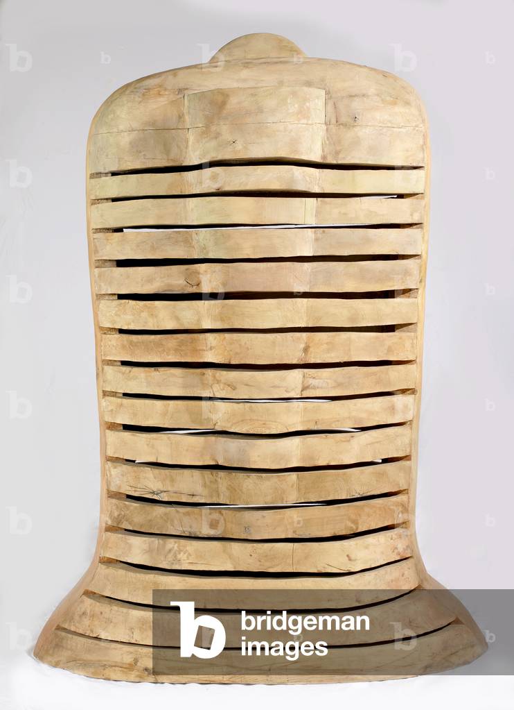 Monument, 1996 (poplar wood)