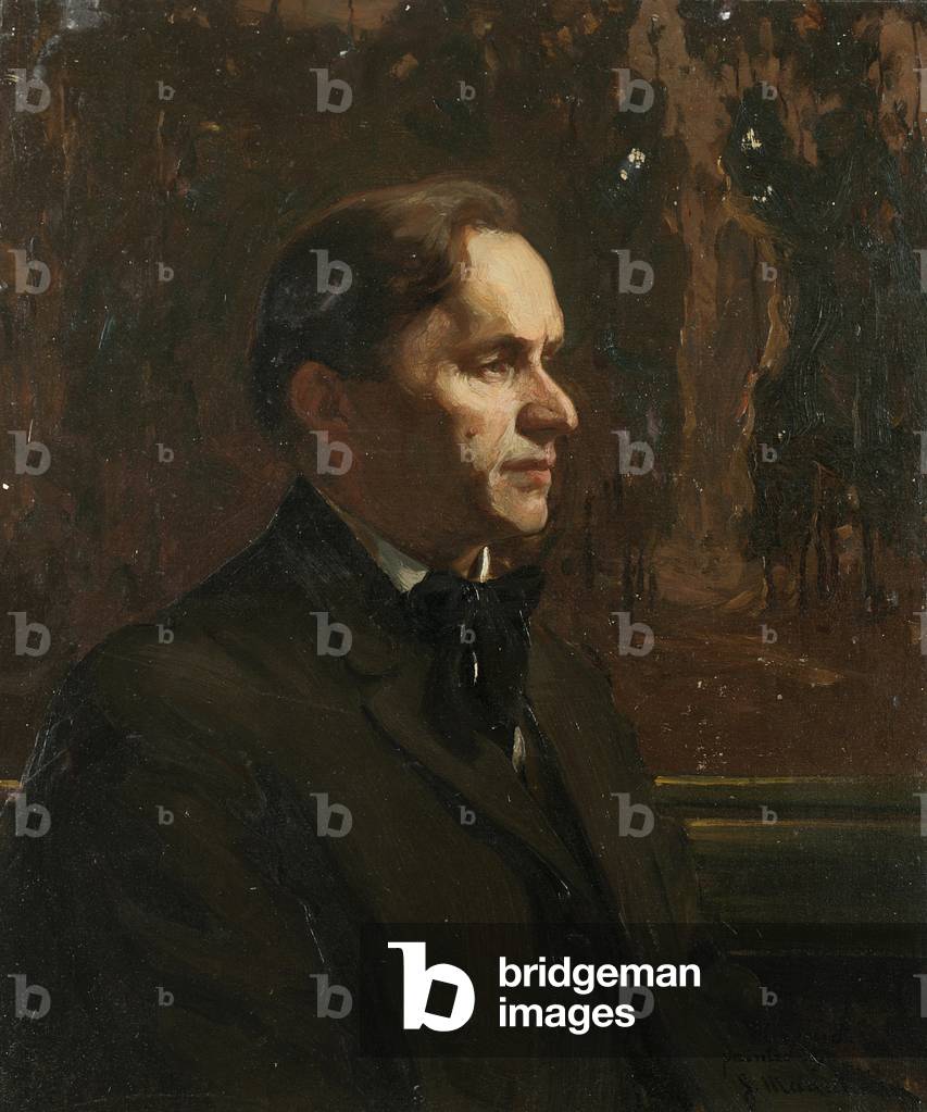 William Wendt (oil on canvas)