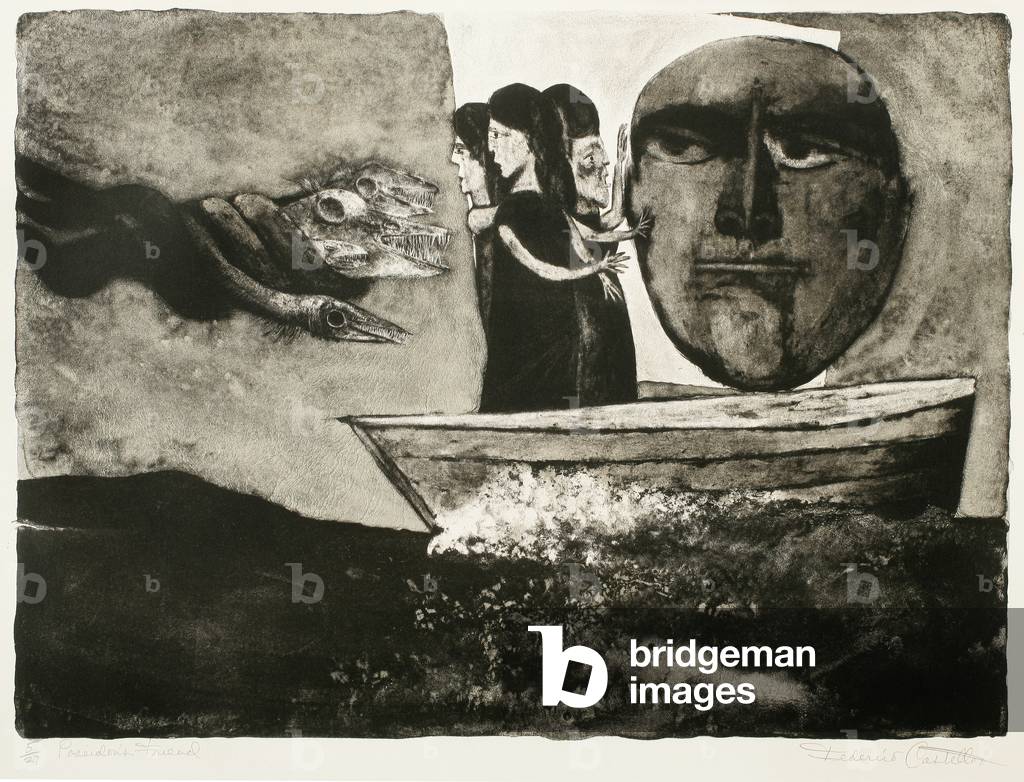 Poseidon's Friend, 1963 (litho)
