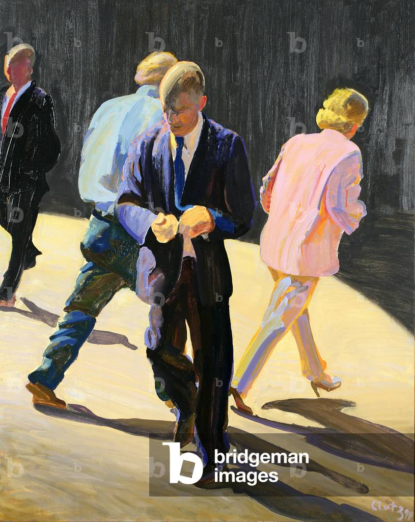 Autumn Street, 1999 (oil on canvas)