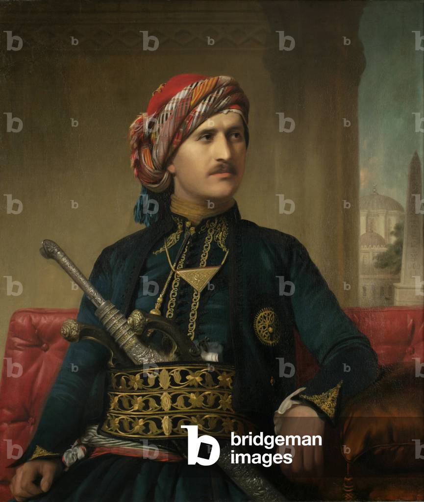 Armenian in Old Style of Turkish Costume, 1848-49 (oil on canvas)