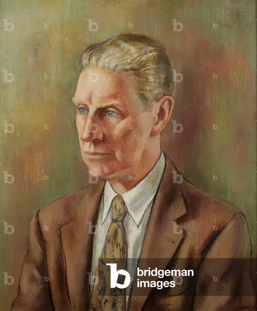 Albert Simons, 1955 (oil on masonite)