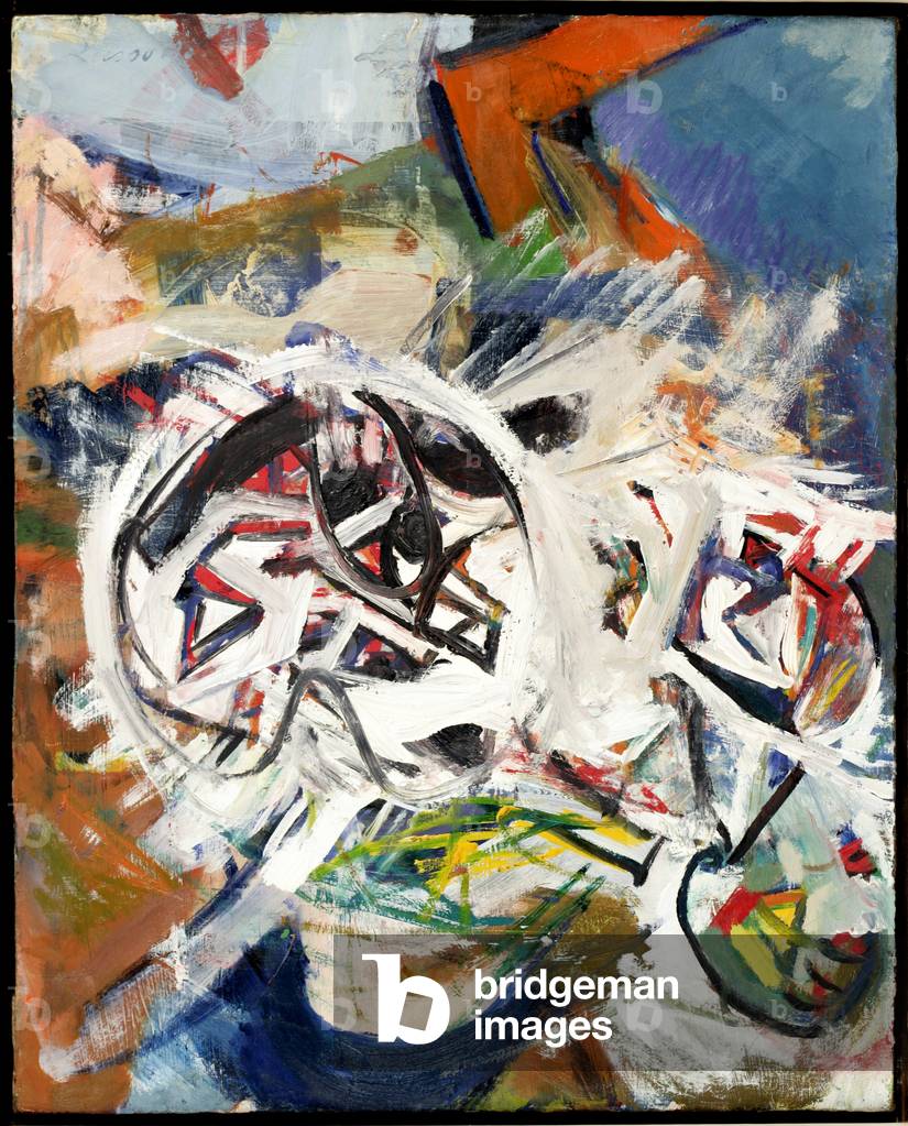 The Broken Mirror, 1982 (oil on canvas)