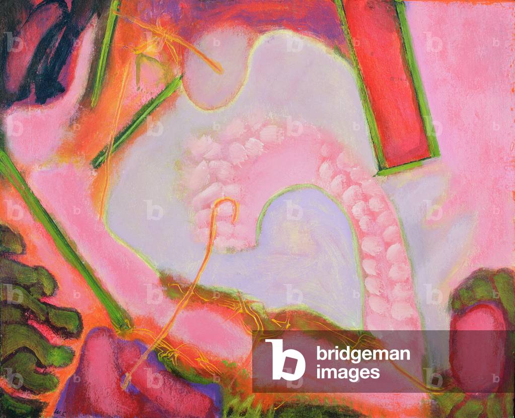 Anointed Crook, 1998 (acrylic on board)