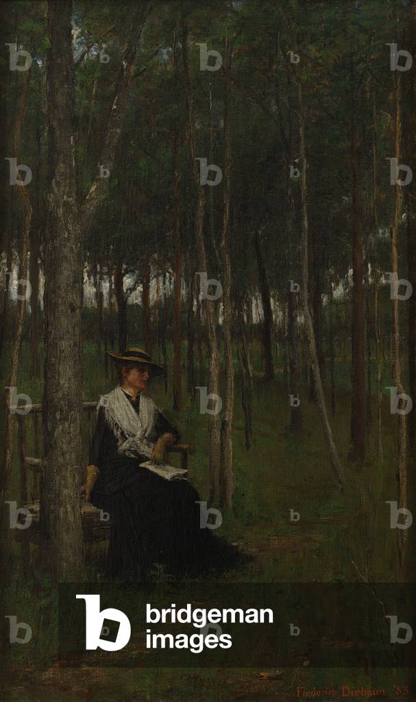 Reverie, 1883 (oil on canvas)