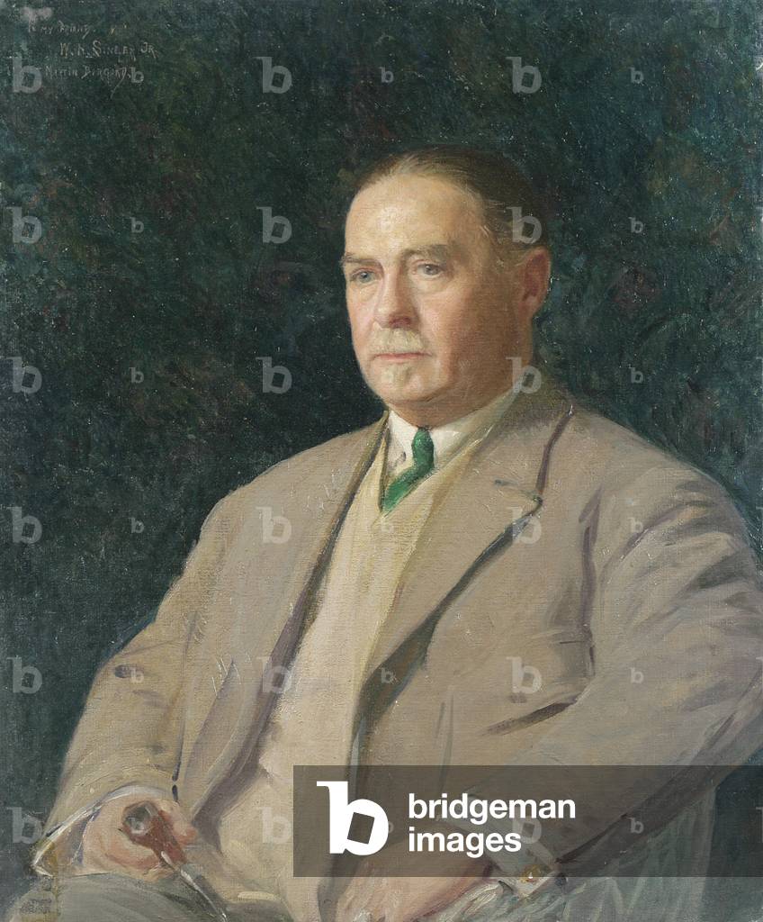 William H. Singer, Jr. (oil on canvas)