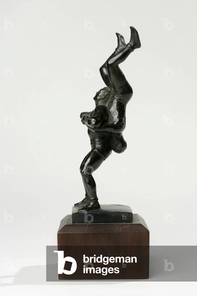 Wrestling Group, c.1952 (bronze)