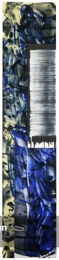 #608 (For Ralph Blakelock), 2009-2011 (alkyd on polyester)