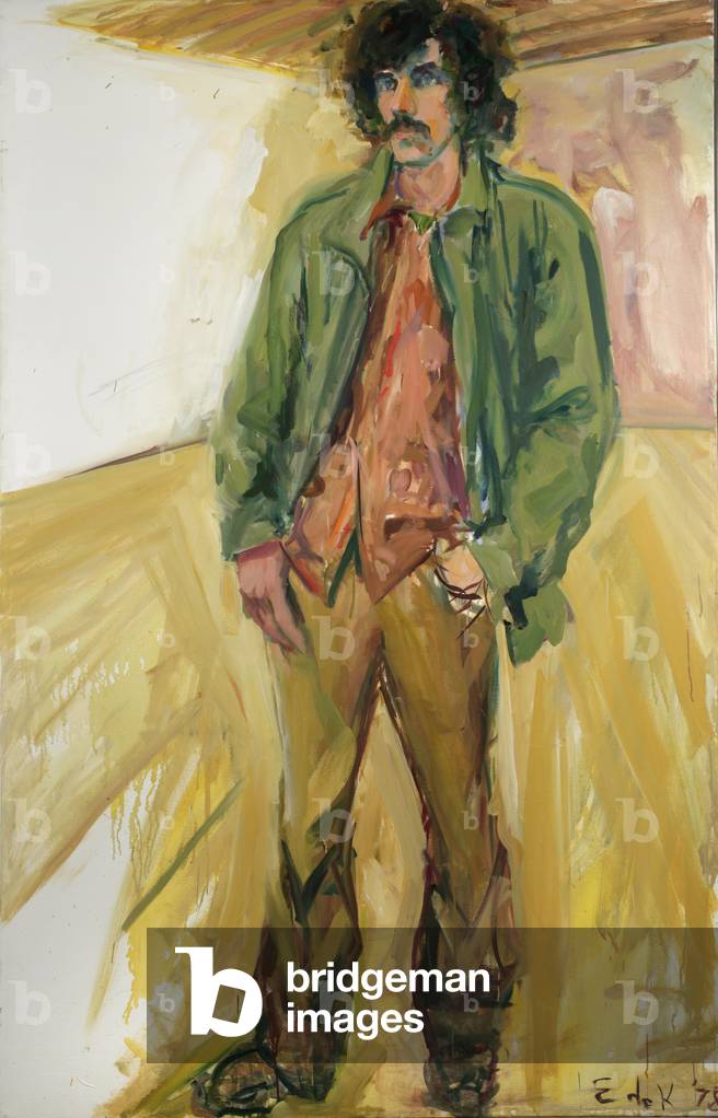 Portrait of Joe Montgomery, 1978 (oil on canvas)